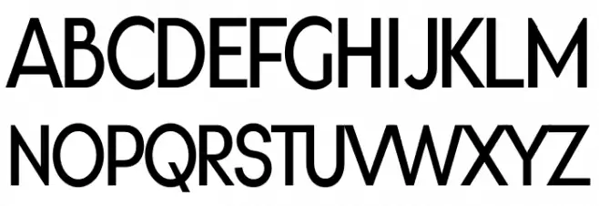 Gonzi Condensed PERSONAL USE Regular Шрифта ВЕРХНИЙ