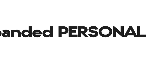 Gonzi Expanded PERSONAL USE Black Logo