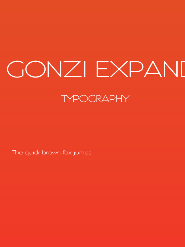 Gonzi Expanded PERSONAL USE Light Poster