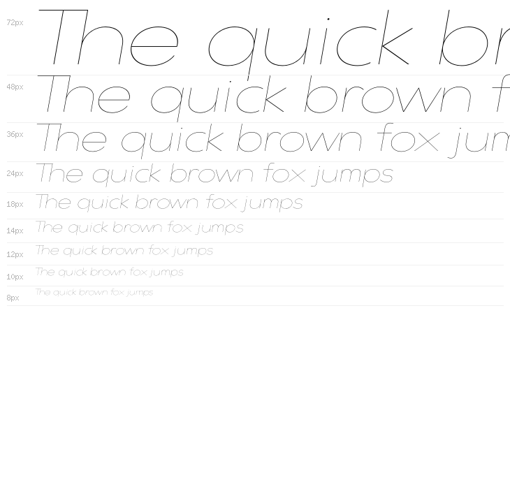 Gonzi Expanded PERSONAL USE Thin Italic Waterfall