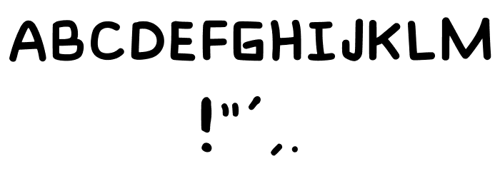 Gonzo Regular Font OTHER CHARS