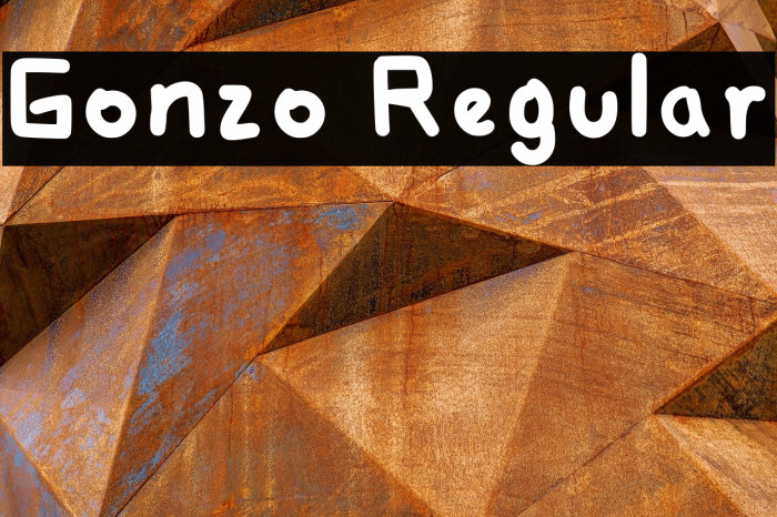 Gonzo Regular Example 1