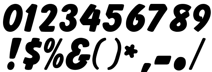 Gonzo Font OTHER CHARS