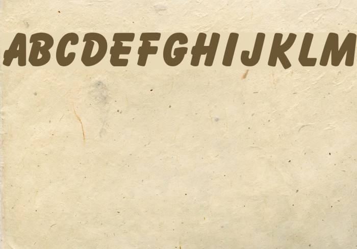 Gonzo Font examples