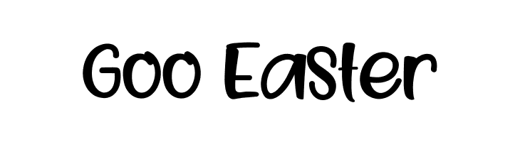 Goo Easter Font