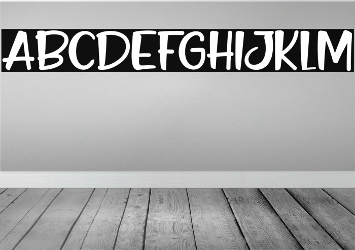 Goo Easter Font examples
