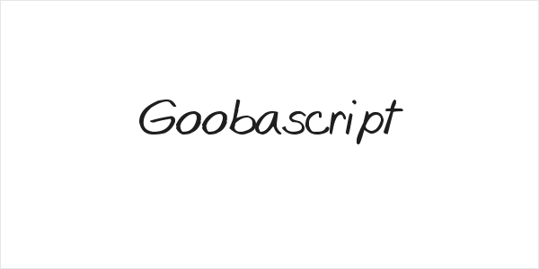 Goobascript Logo