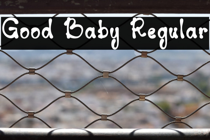 Good Baby Regular Example 1