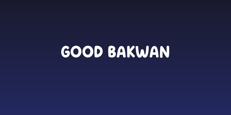 Good Bakwan Social Header