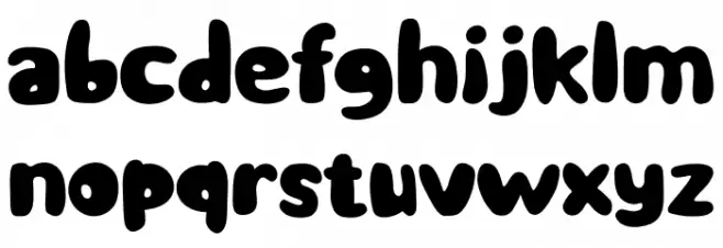 Good Castyll Personal Use フォント 小文字