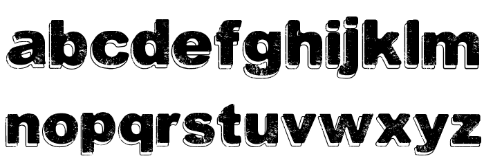 Good Choice Font LOWERCASE