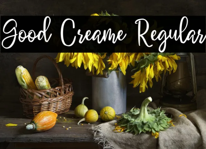 Good Creame Regular Example 1