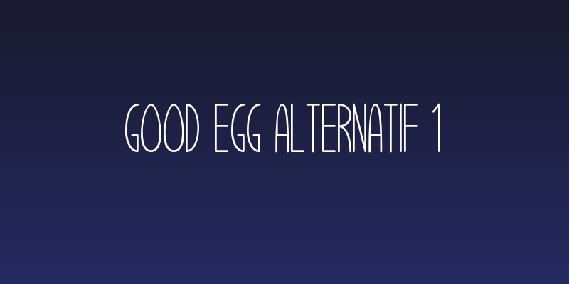Good Egg Alternatif 1 Social Header