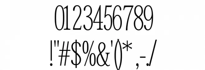 Good Enough Regular Font Alte caractere