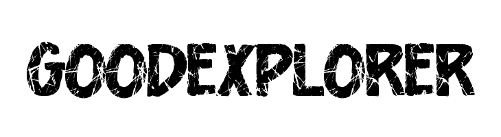 Good Explorer  baixar fontes gratis
