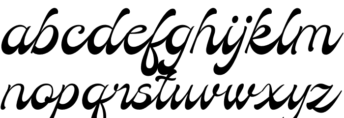 Good Faster PERSONAL USE Regular Font LOWERCASE