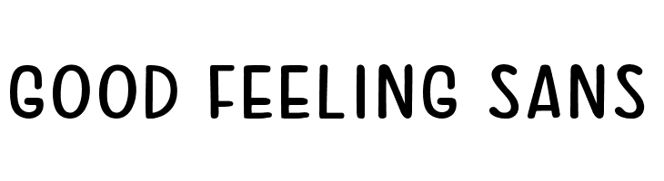 Good Feeling Sans  les polices de caractères gratuit tlcharger