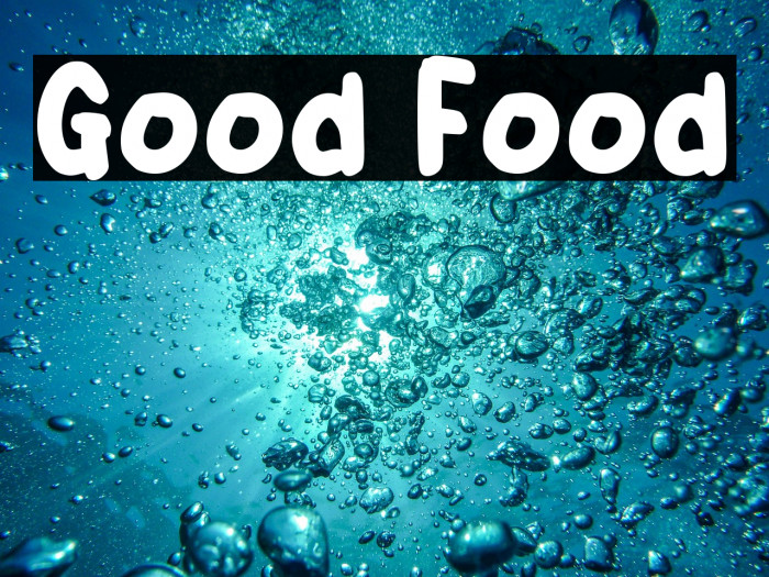 Good Food Example 3