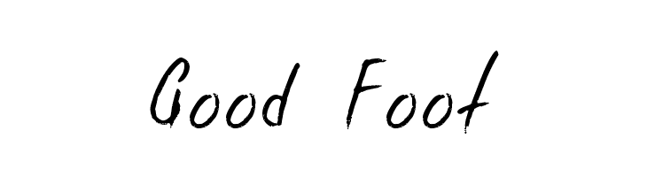 Good Foot  Скачать бесплатные шрифты