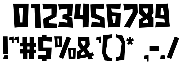 Good-Game Font OTHER CHARS