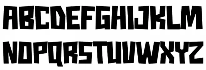 Good-Game Schriftart Groß