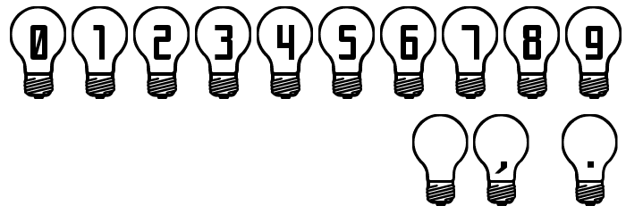Good Idea St Font OTHER CHARS
