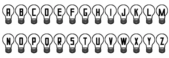 Good Idea St Schriftart Groß