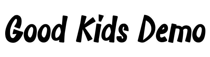 Good Kids Demo  لخطوط تنزيل