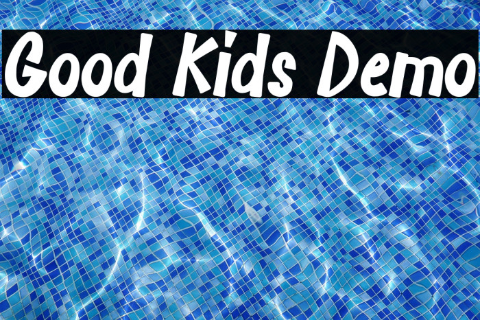Good Kids Demo Example 1