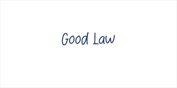 Good Law Logo