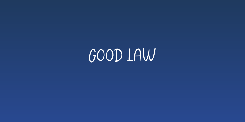 Good Law Social Header