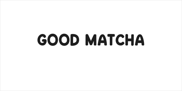 Good Matcha Logo