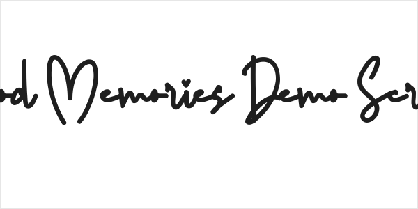 Good Memories Demo Script Logo