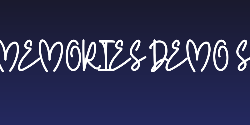 Good Memories Demo Script Social Header