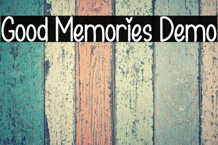 Good Memories Demo Example 2
