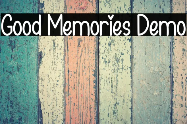 Good Memories Demo Example 2