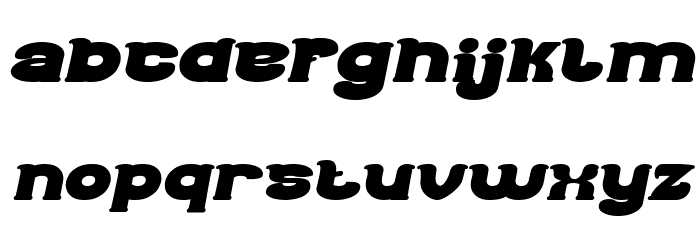 Good Morning Bold Italic Font LOWERCASE