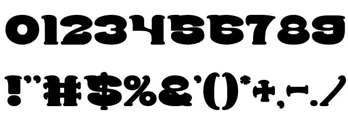 Good Morning Bold Font OTHER CHARS