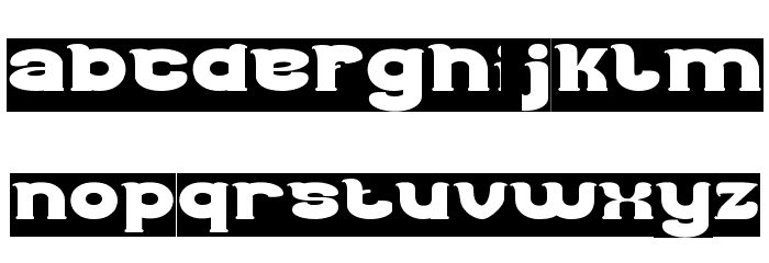 Good Morning-Inverse Font LOWERCASE