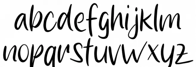 Good Mother फ़ॉन्ट लोअरकेस