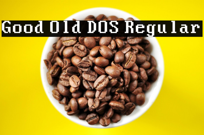 Good Old DOS Regular Example 2