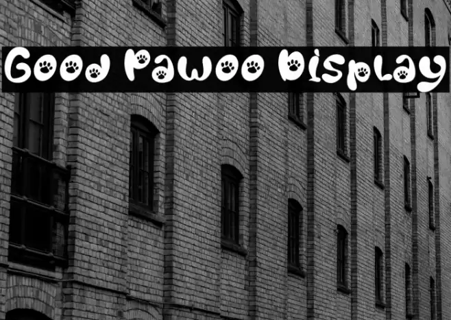 Good Pawoo Display خط examples