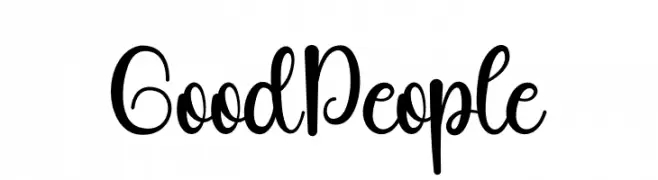 Good People  font caratteri gratis