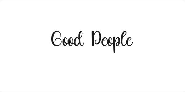 Good People Logo