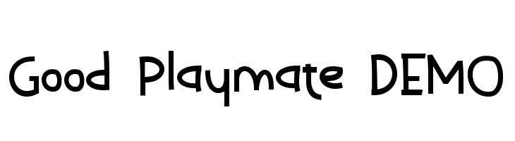 Good Playmate DEMO  Descarca Fonturi Gratis