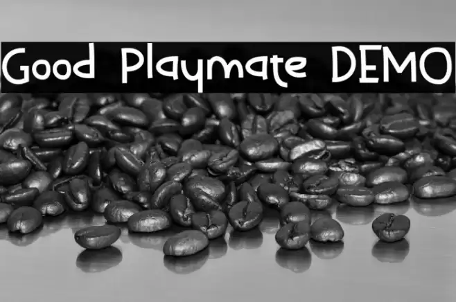 Good Playmate DEMO フォント examples