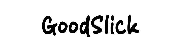 Good Slick  Frei Schriftart Herunterladen