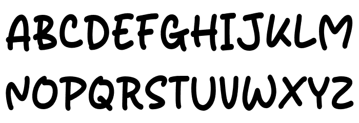 Good Slick Font UPPERCASE