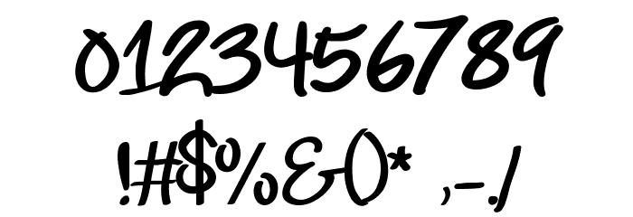 Good Summer Font OTHER CHARS