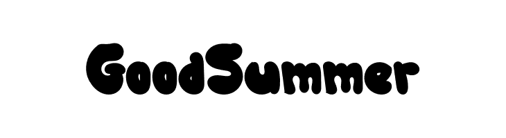 Good Summer  Frei Schriftart Herunterladen